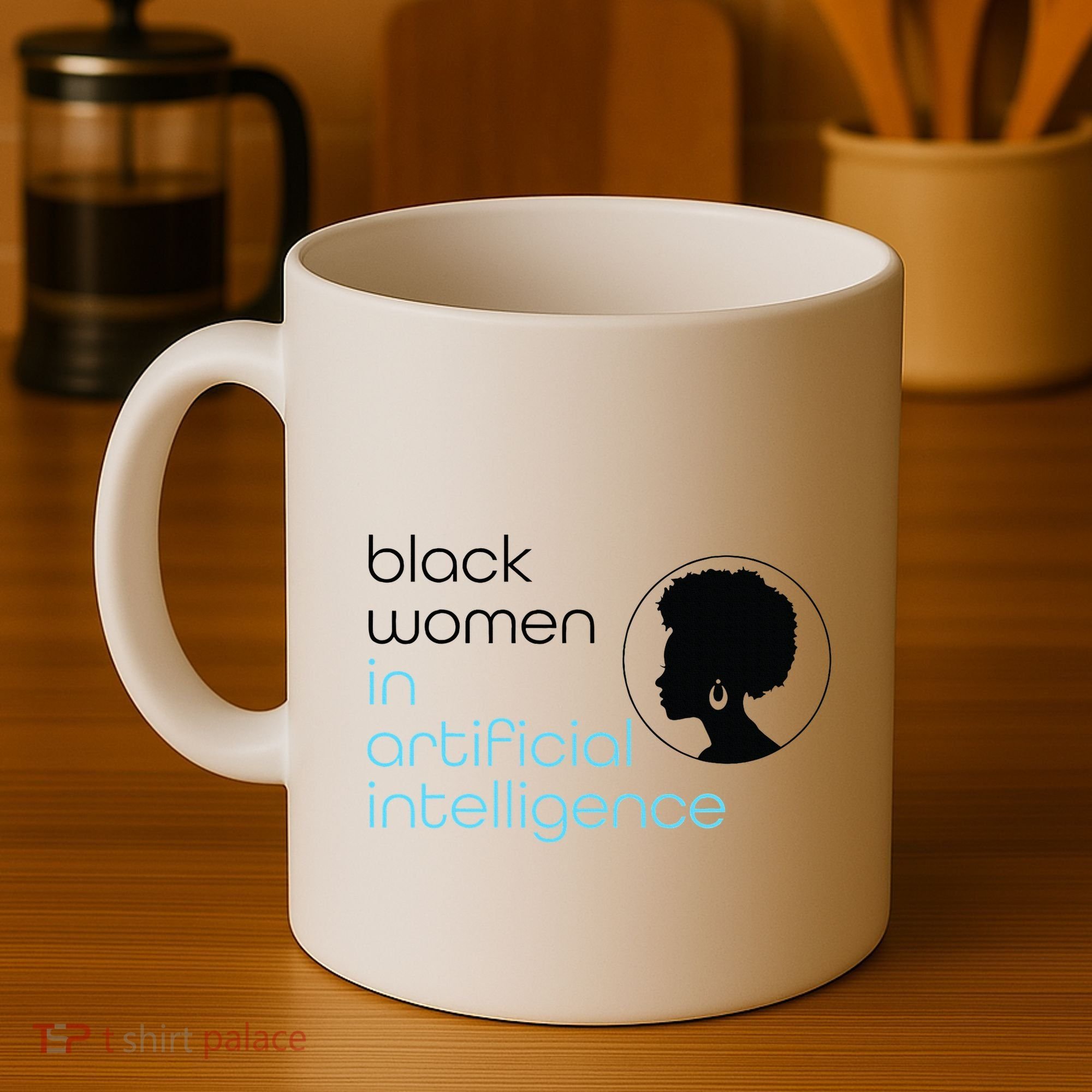 Black Women In Artificial Intelligence Winter Collection Coffee Mug