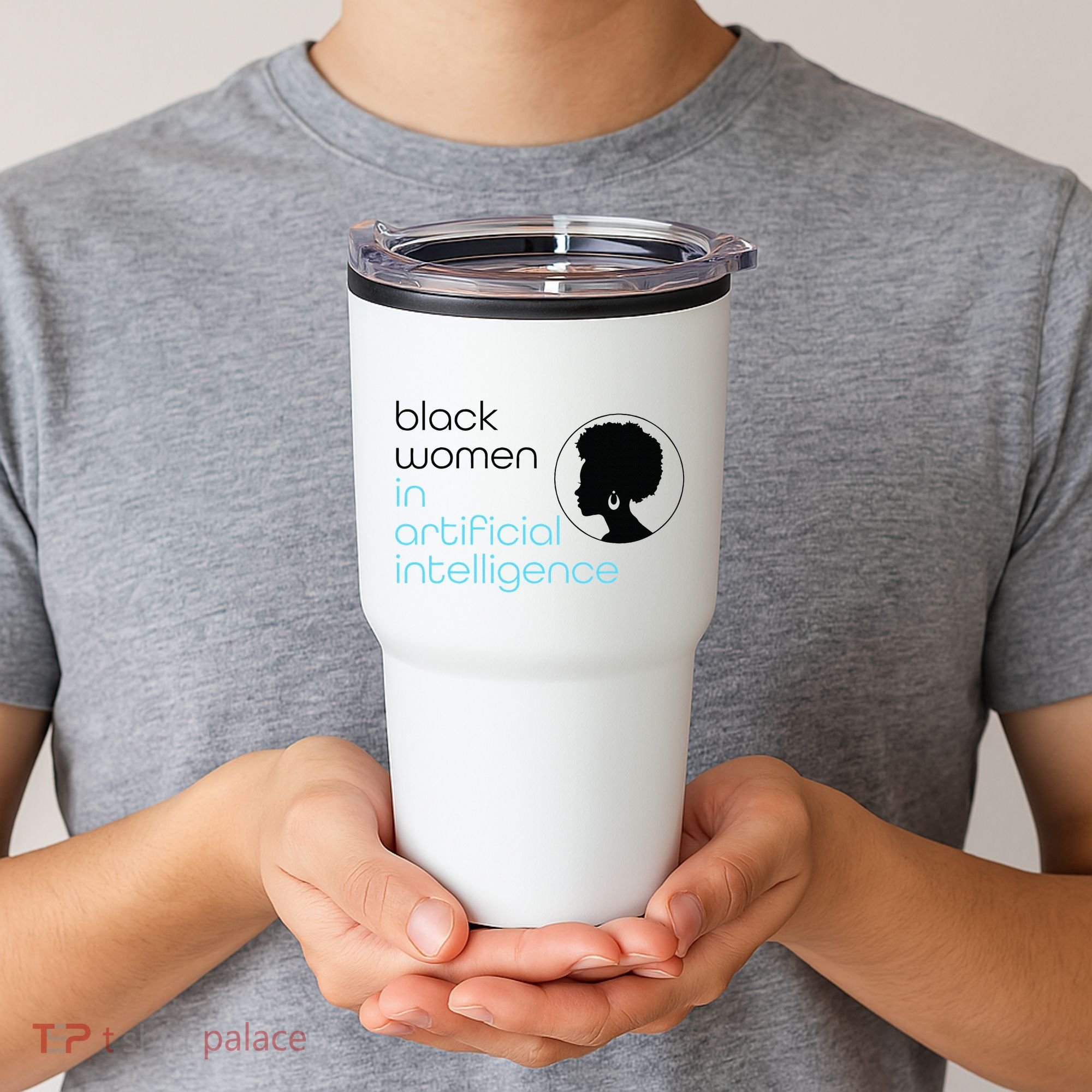 Black Women In Artificial Intelligence Winter Collection Tumbler