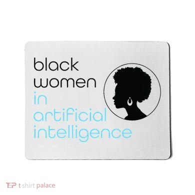 Black Women In Artificial Intelligence Winter Collection Mousepad