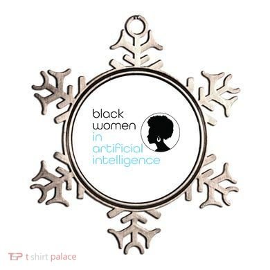 Black Women In Artificial Intelligence Winter Collection Ornament