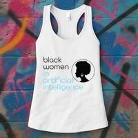 Black Women In Artificial Intelligence Winter Collection Women's Tank Top thumb 3