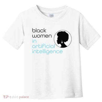 Black Women In Artificial Intelligence Winter Collection Toddler T-Shirt