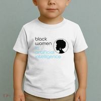 Black Women In Artificial Intelligence Winter Collection Toddler T-Shirt thumb 2