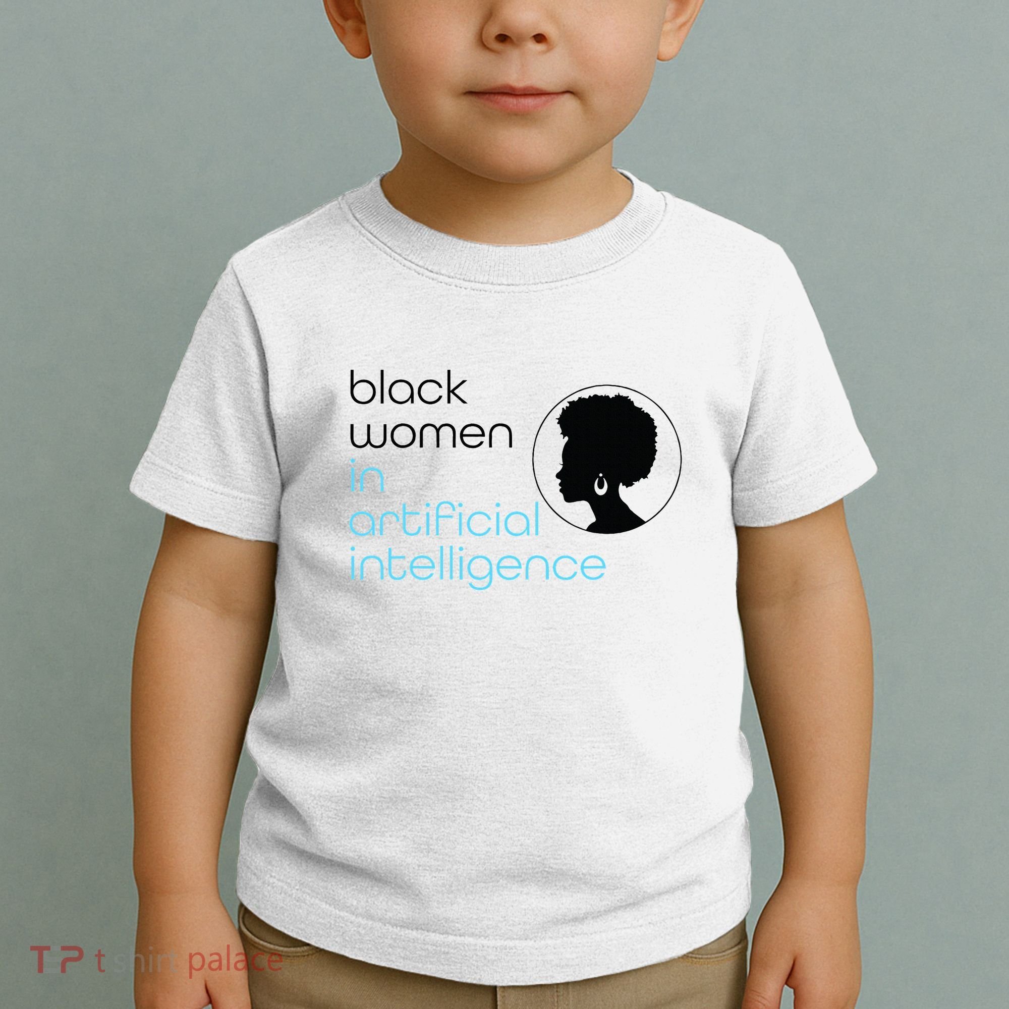 Black Women In Artificial Intelligence Winter Collection Toddler T-Shirt