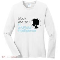 Black Women In Artificial Intelligence Winter Collection Women's Long Sleeve Shirt thumb 0