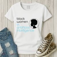 Black Women In Artificial Intelligence Winter Collection Women's T-Shirt thumb 3