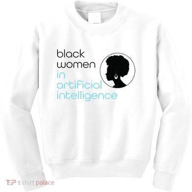 Black Women In Artificial Intelligence Winter Collection Kids Sweatshirt
