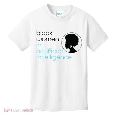 Black Women In Artificial Intelligence Winter Collection Kids T-Shirt
