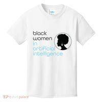 Black Women In Artificial Intelligence Winter Collection Kids T-Shirt thumb 0