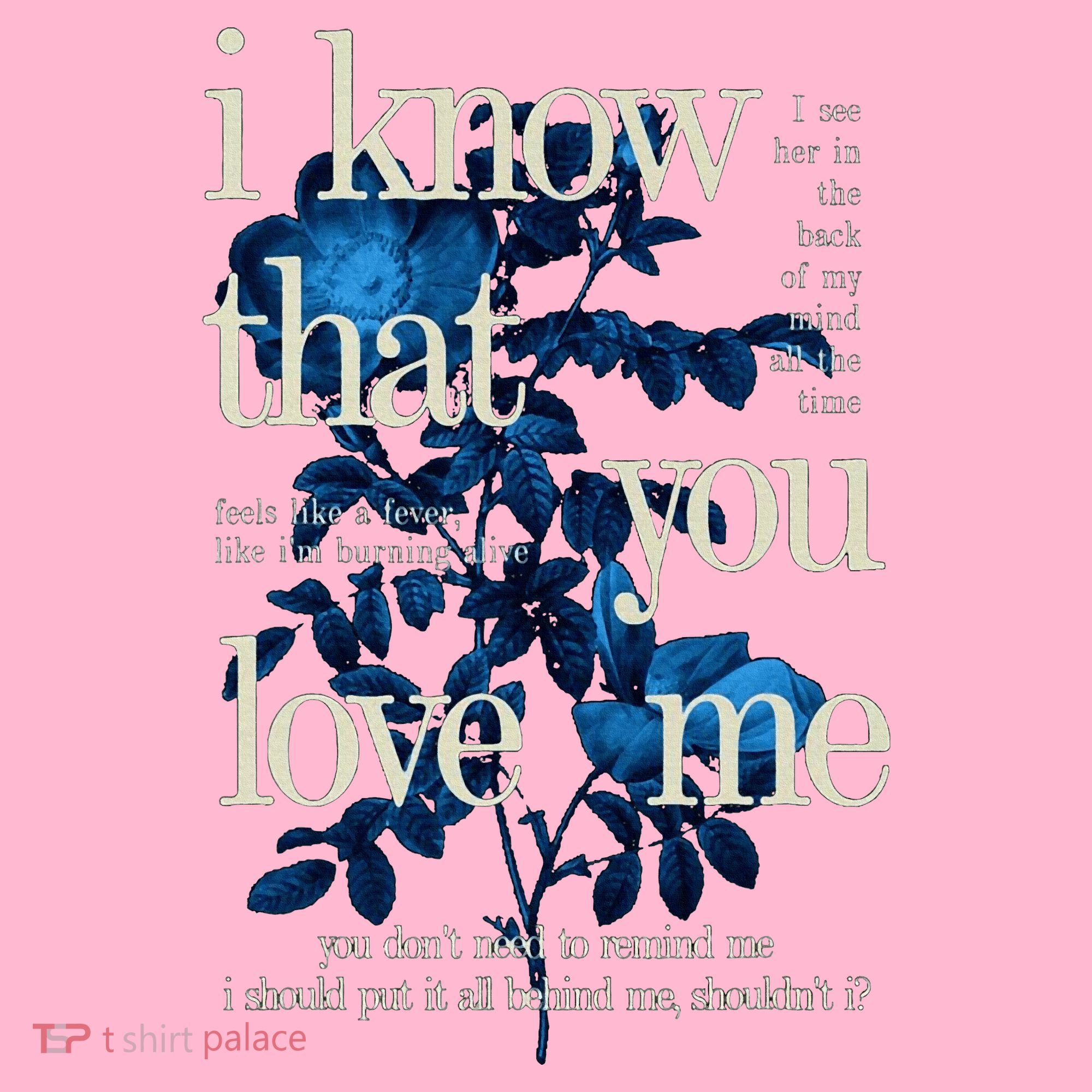 Billie Wildflower Inspired I Know That You Love Me Coaster