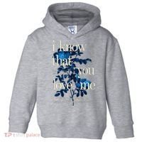 Billie Wildflower Inspired I Know That You Love Me Toddler Hoodie thumb 0