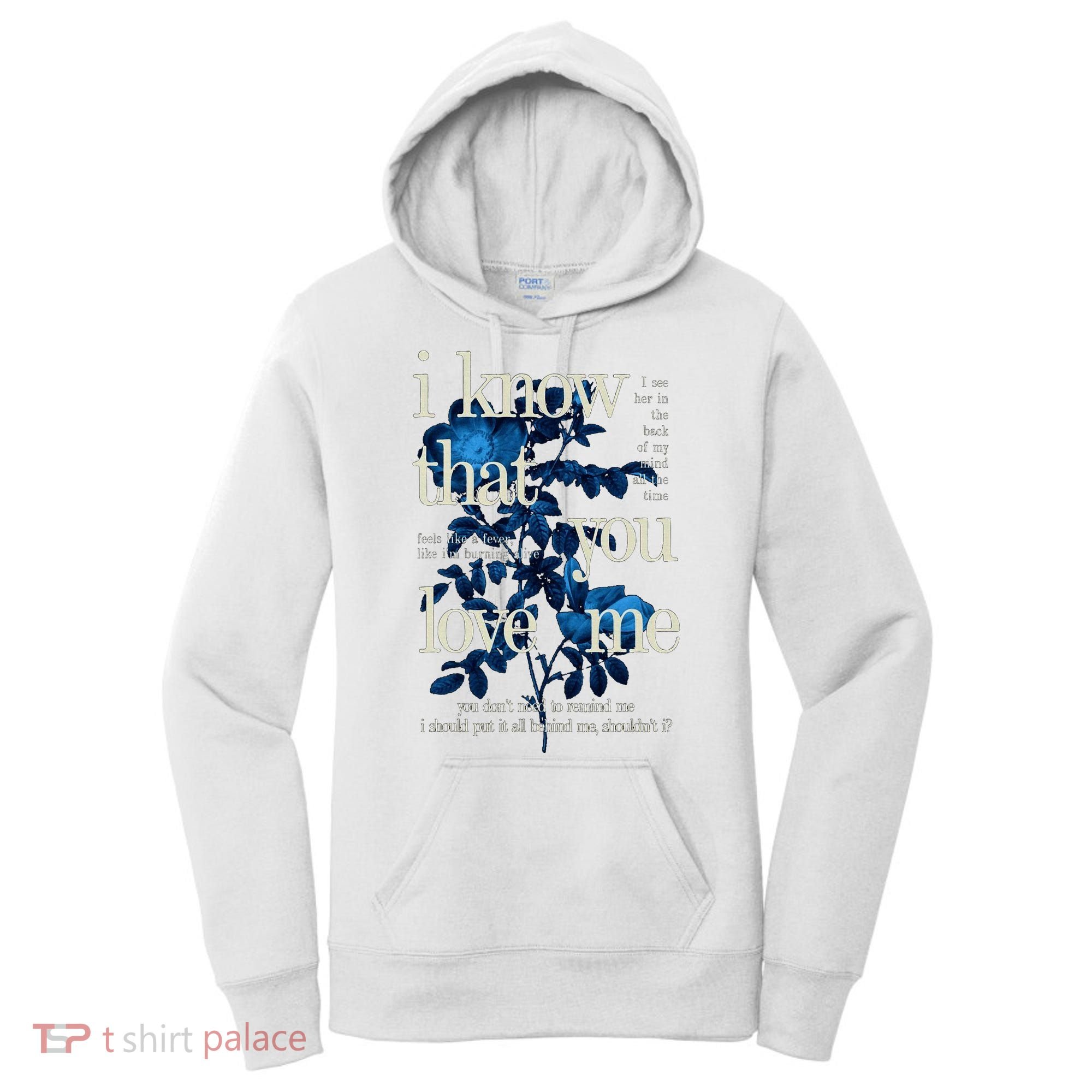 Billie Wildflower Inspired I Know That You Love Me Women's Hoodie