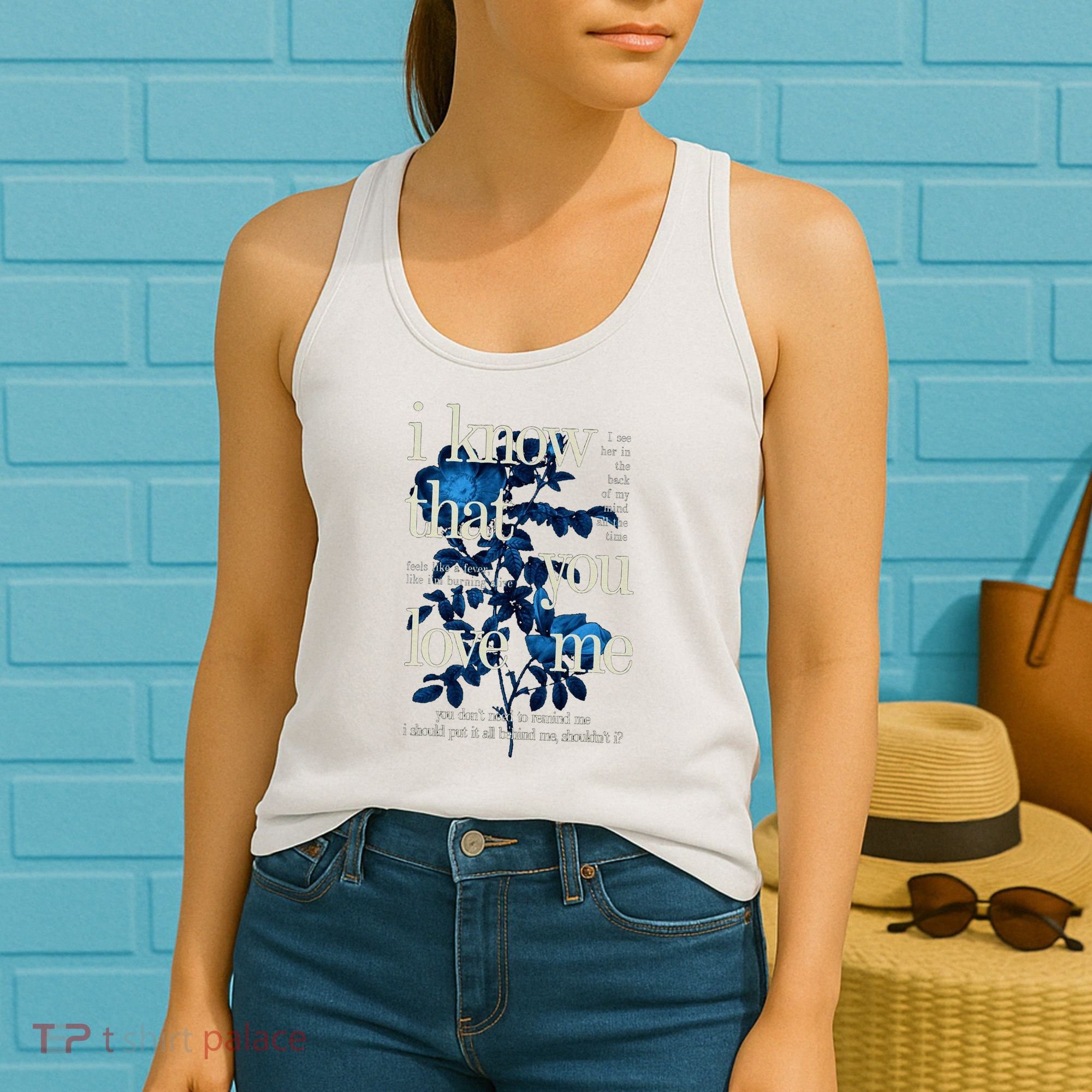 Billie Wildflower Inspired I Know That You Love Me Women's Tank Top