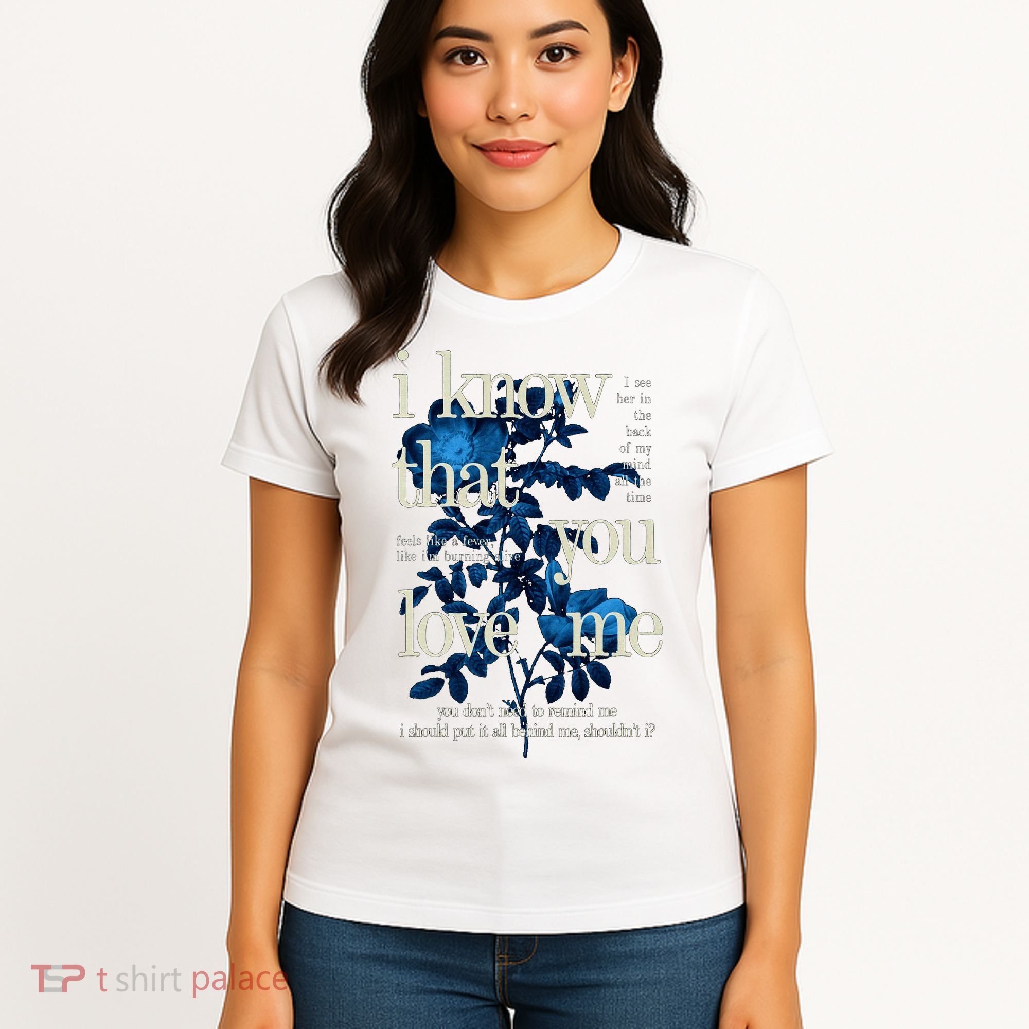 Billie Wildflower Inspired I Know That You Love Me Women's T-Shirt