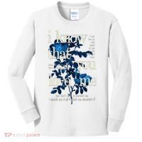 Billie Wildflower Inspired I Know That You Love Me Kids Long Sleeve Shirt thumb 0
