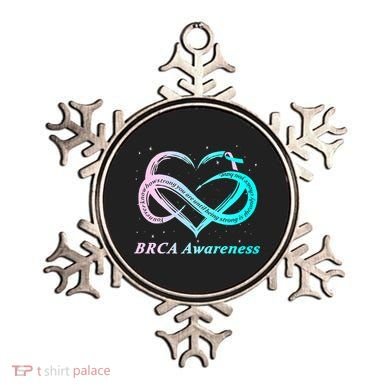 BRCA Warrior I'm Fine Breast Cancer Awareness Ornament