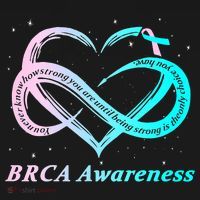 BRCA Warrior I'm Fine Breast Cancer Awareness Ornament thumb 1