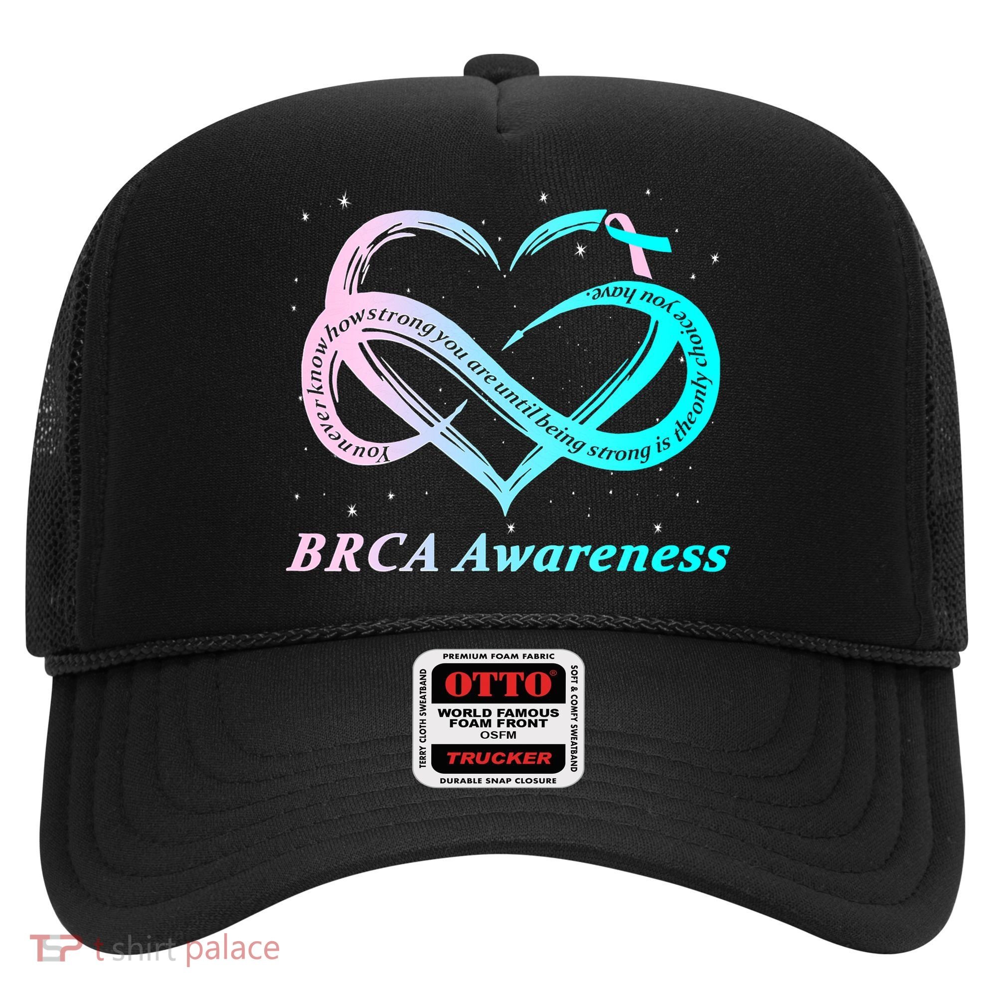 BRCA Warrior I'm Fine Breast Cancer Awareness Hat