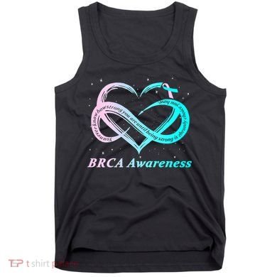 BRCA Warrior I'm Fine Breast Cancer Awareness Tank Top