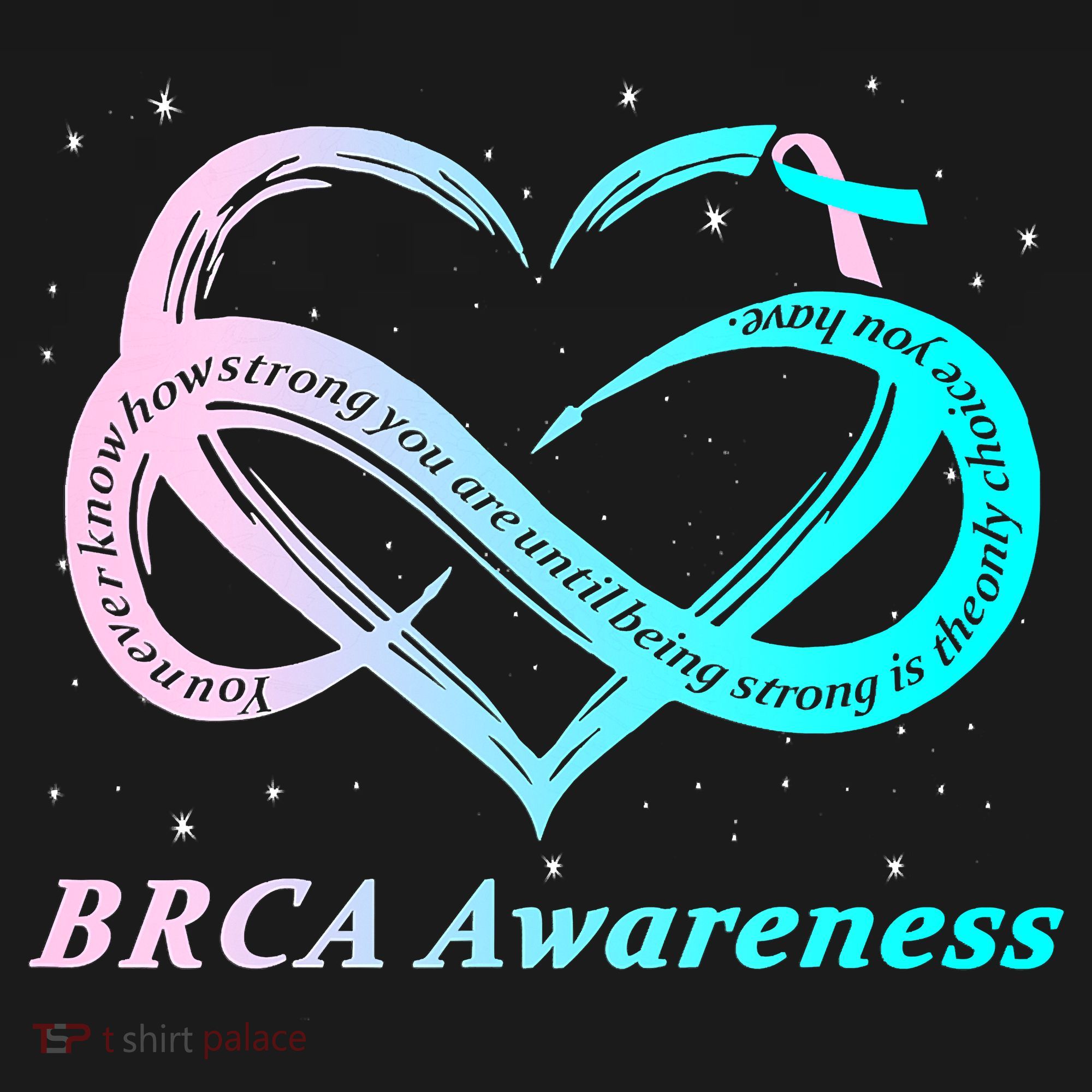 BRCA Warrior I'm Fine Breast Cancer Awareness Visor