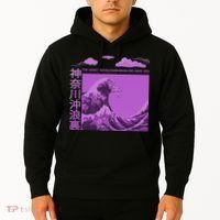 Big Wavy Japanese Purple  Hoodie thumb 2