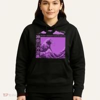 Big Wavy Japanese Purple  Hoodie thumb 5