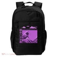 Big Wavy Japanese Purple  Backpack thumb 0