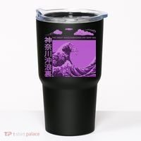 Big Wavy Japanese Purple  Tumbler thumb 0