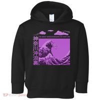 Big Wavy Japanese Purple  Toddler Hoodie thumb 0