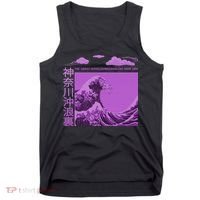 Big Wavy Japanese Purple  Tank Top thumb 0