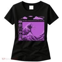 Big Wavy Japanese Purple  Women's T-Shirt thumb 0