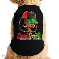 Black Women Junenth Remembering My Ancestors Doggie Tank thumb 0