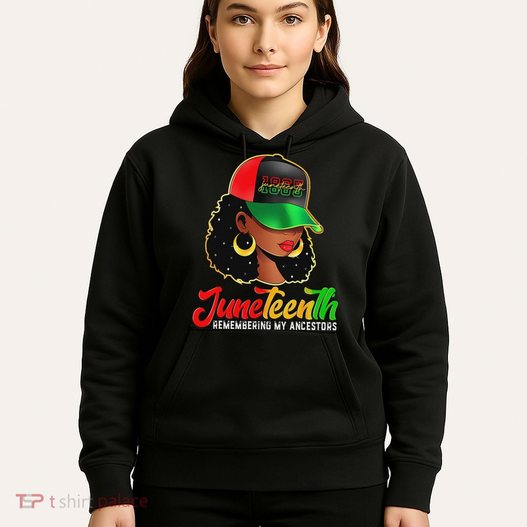 Black Women Junenth Remembering My Ancestors Hoodie