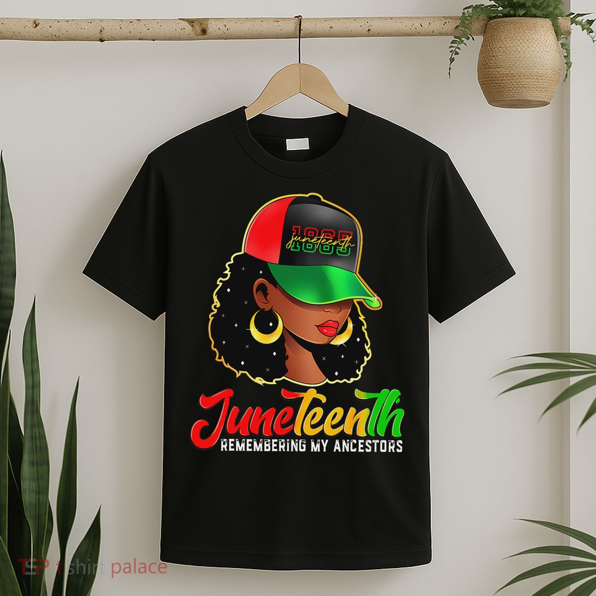 Black Women Junenth Remembering My Ancestors T-Shirt