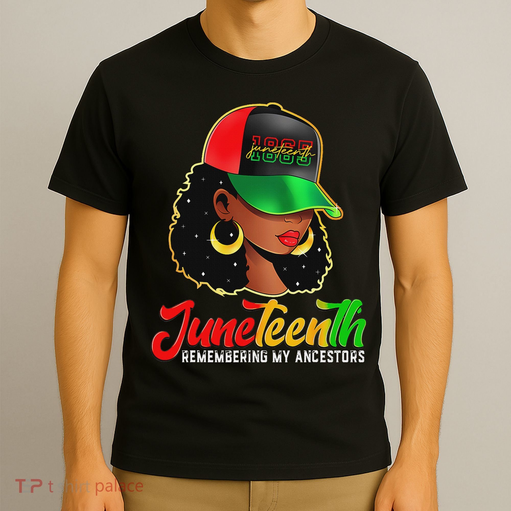 Black Women Junenth Remembering My Ancestors T-Shirt
