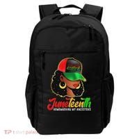 Black Women Junenth Remembering My Ancestors Backpack thumb 0