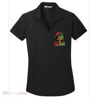 Black Women Junenth Remembering My Ancestors Women's Dry Zone Grid Polo thumb 0