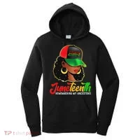 Black Women Junenth Remembering My Ancestors Women's Hoodie thumb 0