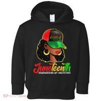 Black Women Junenth Remembering My Ancestors Toddler Hoodie thumb 0