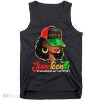 Black Women Junenth Remembering My Ancestors Tank Top thumb 0