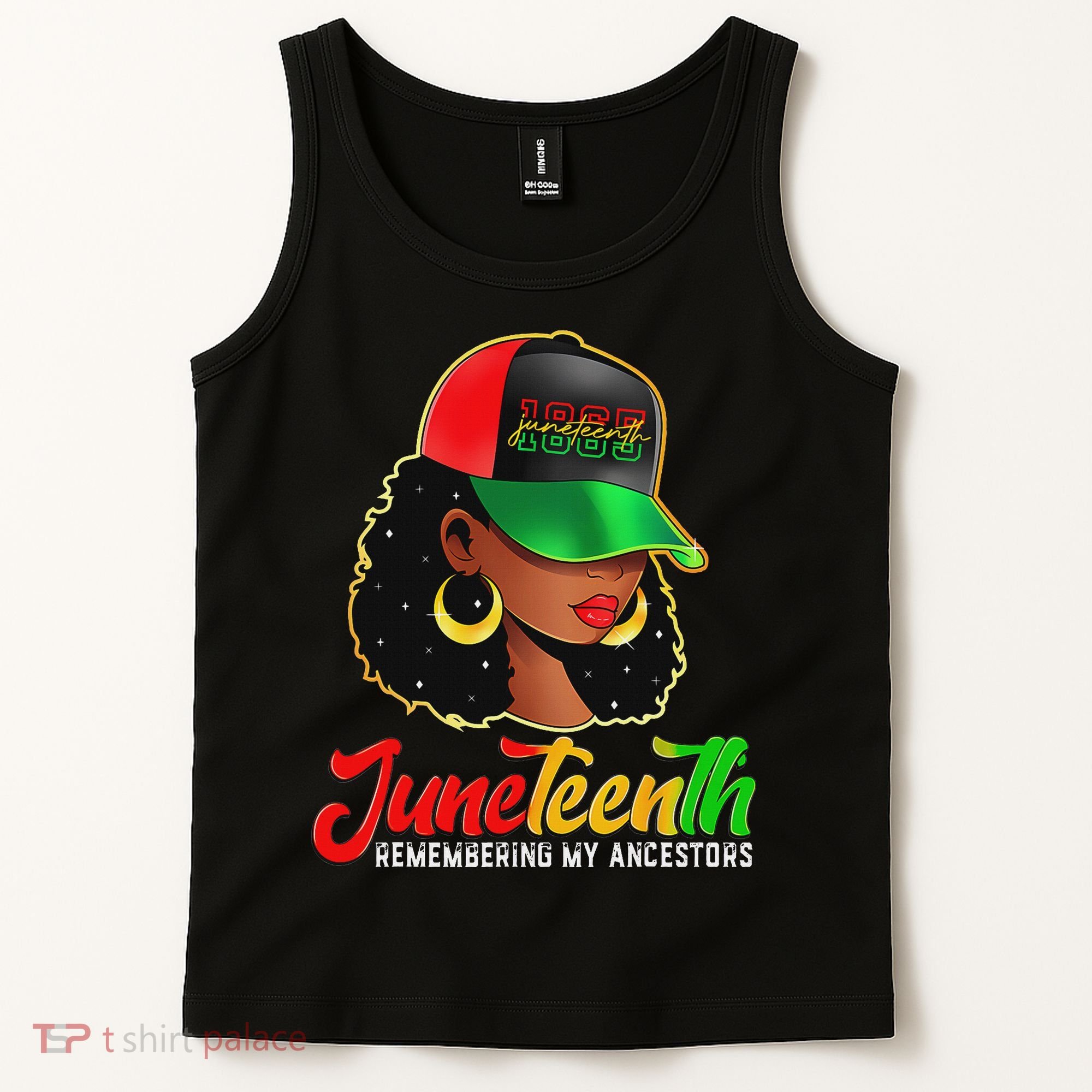 Black Women Junenth Remembering My Ancestors Tank Top