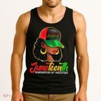 Black Women Junenth Remembering My Ancestors Tank Top thumb 3
