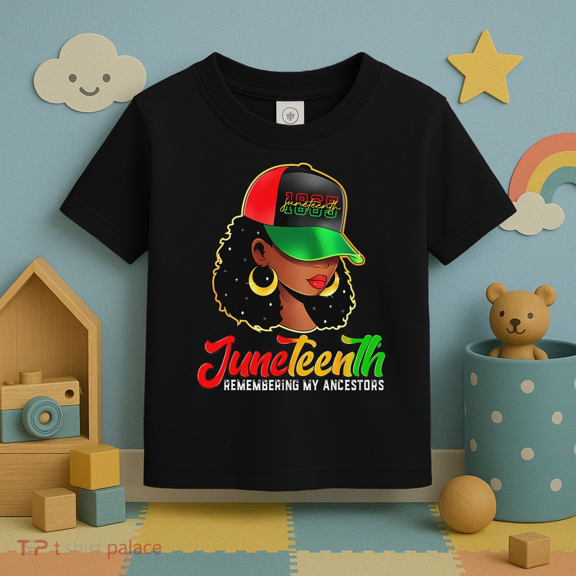 Black Women Junenth Remembering My Ancestors Toddler T-Shirt