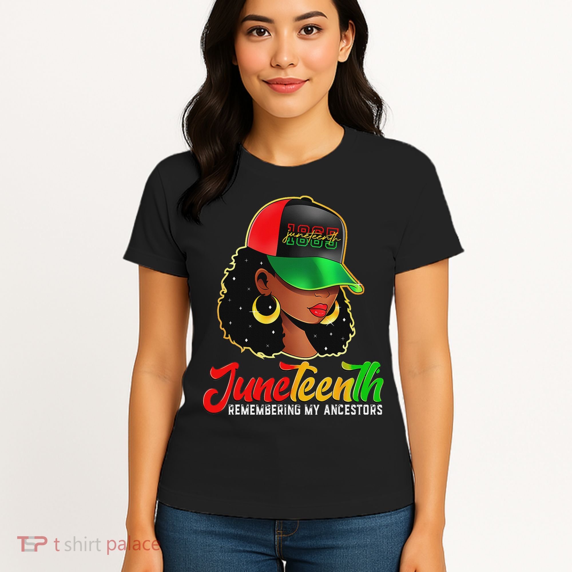 Black Women Junenth Remembering My Ancestors Women's T-Shirt