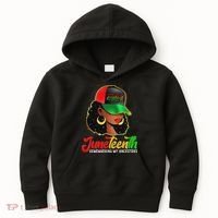 Black Women Junenth Remembering My Ancestors Kids Hoodie thumb 0