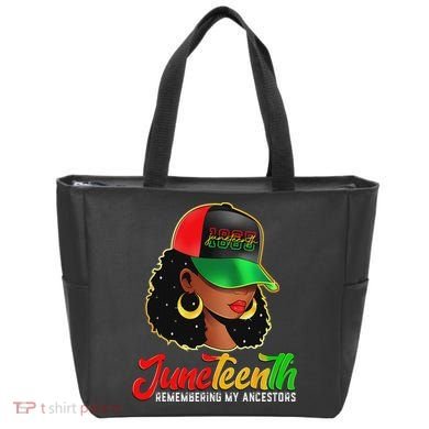 Black Women Junenth Remembering My Ancestors Tote Bag