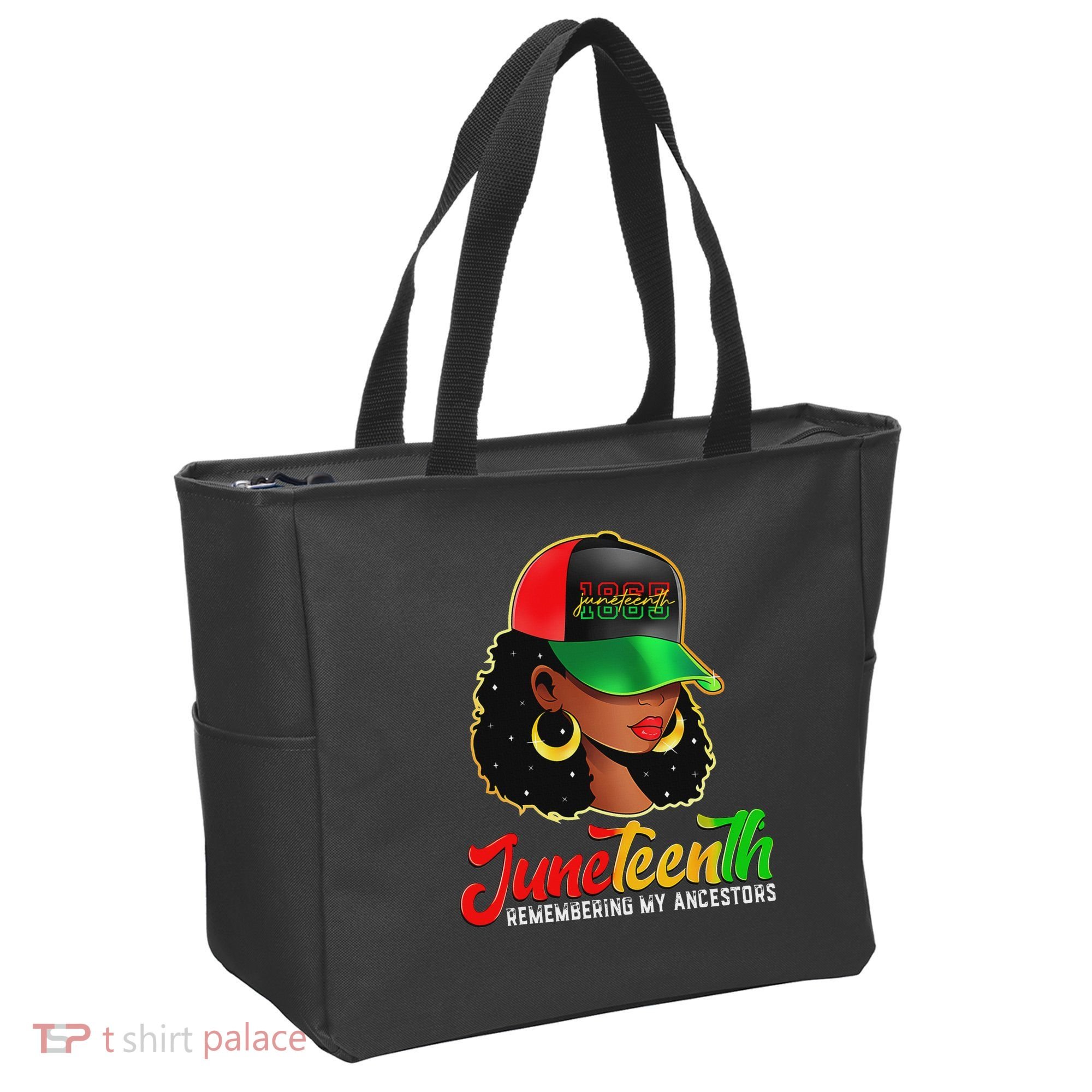 Black Women Junenth Remembering My Ancestors Tote Bag