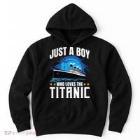 Boy Who Just Love The Rms Titanic Hoodie thumb 0