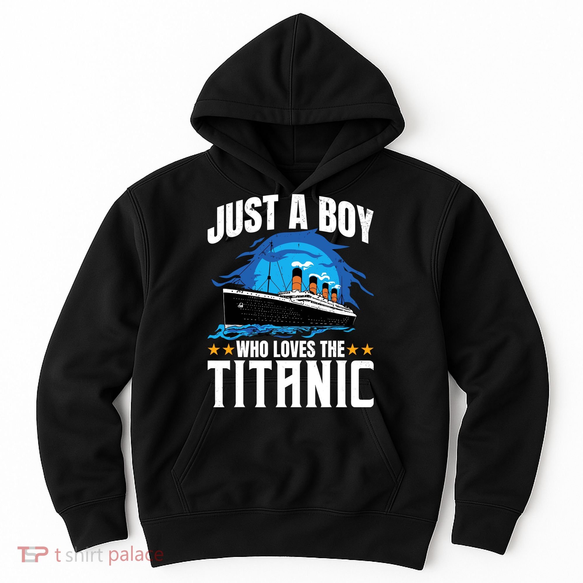 Boy Who Just Love The Rms Titanic Hoodie