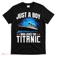 Boy Who Just Love The Rms Titanic T-Shirt thumb 0